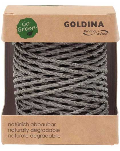 Ruban de Coton - Gris-Brun