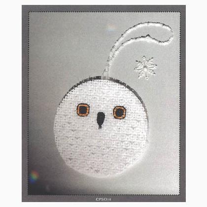 Blackwork Snowy Owl