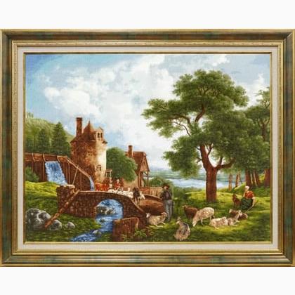 Water-mill (Jean-Louis De Marne 1809)