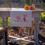 Chemin de table - Lapins de Pâques