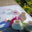 Chemin de table - Fleurs pastel