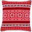 Coussin : Motif cristal de Noël