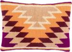 Coussin rectangulaire : Motifs Kelim