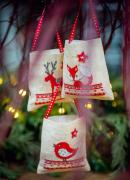 Sac cadeau : Animaux de Noël
