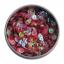 Sequins et boutons en boite - My Valentine