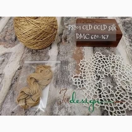 Fil de soie - Old Gold