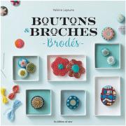 Broches & boutons brodés