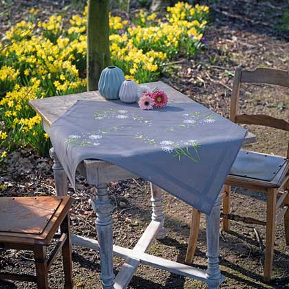 Centre de table - Flocons de fleurs