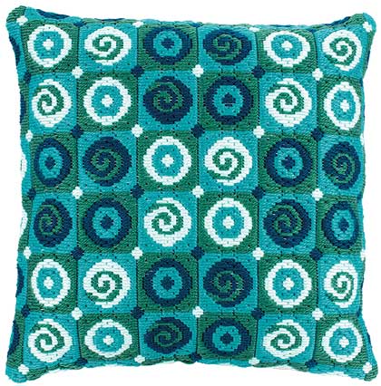 Coussin : Tourbillons