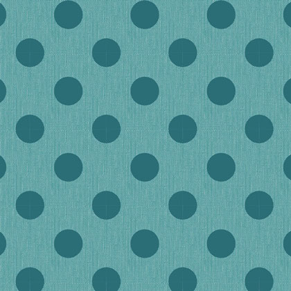 Chambray Dots Aqua