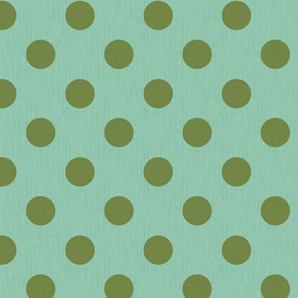 Chambray Dots Teal Green