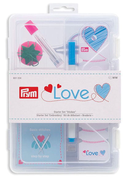 Kit de débutant broderie Prym Love