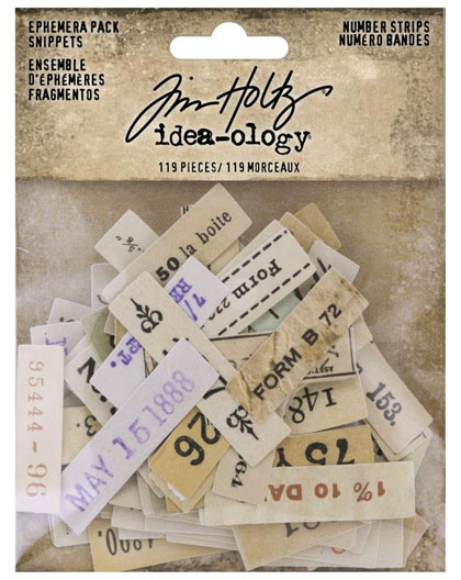 Idea-Ology Ensemble d\'éphémères - Bandes numérotées