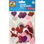 Scintillante autocollants en mousse - Coeurs