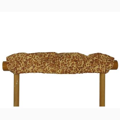Housse pour châssis avec barres roulantes 45cm - Feuilles orange