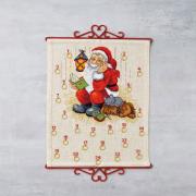 Père Noël avec chien