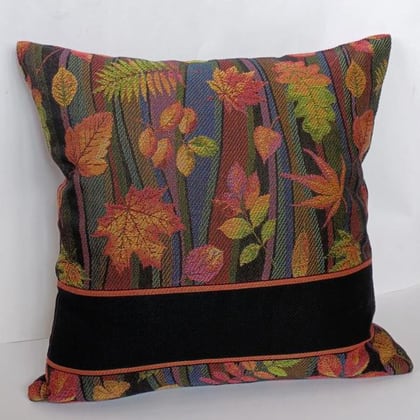 Coussin - Foliage arc-en-ciel