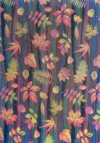 Serviette - Foliage arc-en-ciel - NO Aida