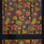Serviette - Foliage arc-en-ciel