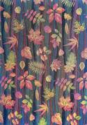Serviette - Foliage arc-en-ciel - NO Aida