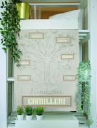 Serviette - Arbre - Tourterelle