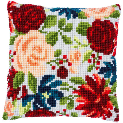 Coussin : Pivoines 2