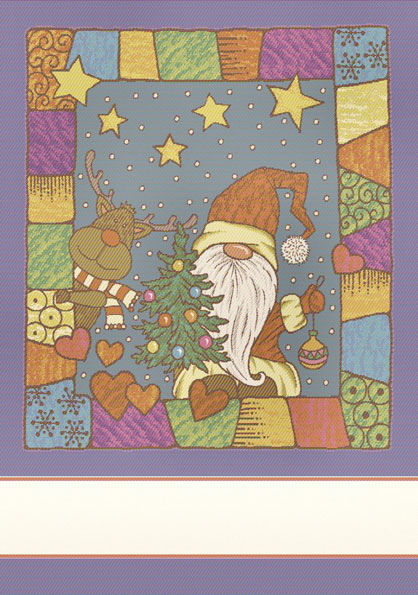 Serviette - Andrew Bleue
