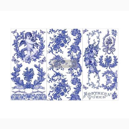Décalcomanies - French Blue