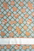 Serviette - Cookies - Écossais Vert