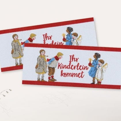 Étiquette textile - Ihr Kinderlein kommet