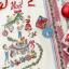Torchon « Noël en famille» - Lin