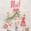 Torchon « Noël en famille» - Lin