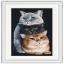 Three Cats - Noir