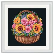 Flower Basket - Noir