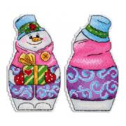 Snowman with Gifts