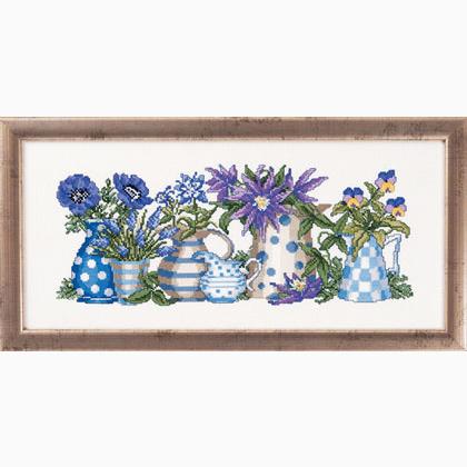 Blue flowers