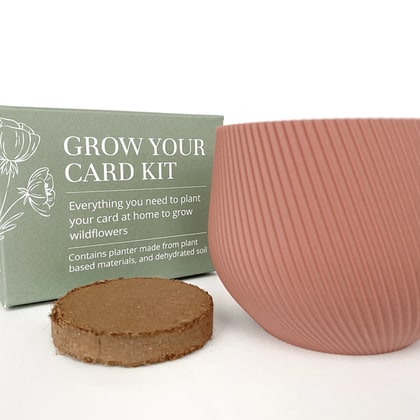 Le kit \"Grow Your Card\" - Saumon