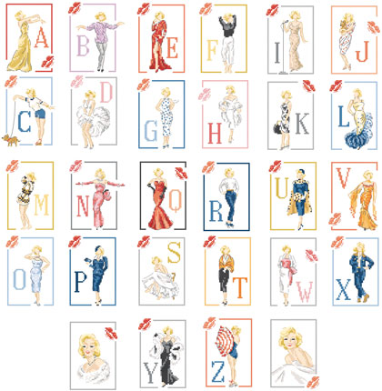 Le grand ABC «Style Marilyn»