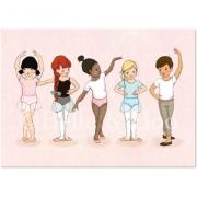 Carte postale - Classe de Ballet