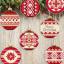 Décoration "Joyeux Noel" - Fleur