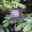 Décoration "Lanternes colorées" - Violet