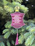 Décoration "Lanternes colorées" - Rose