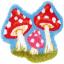 Tapis Champignons
