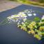 Chemin de table - Marguerites