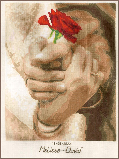 Rose de mariage