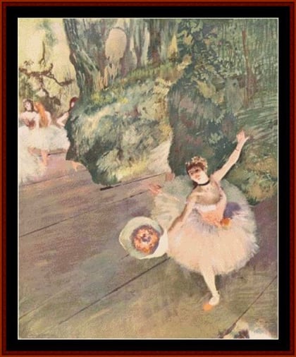 Degas - Dancer with Bouquet