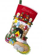 Chaussette Holiday Hearth