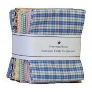 Fat Quarter Bundles - White & Cream Homespun