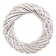 Couronne de vrille - Blanche 25 cm.
