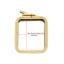 Cadre rectangulaire en plastique - 9,5x11